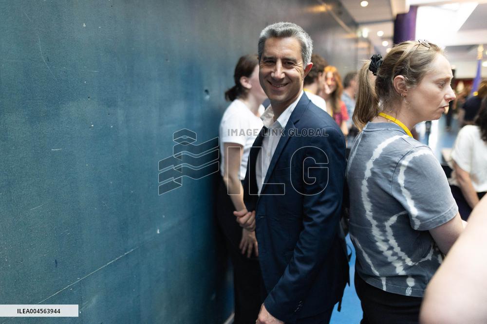 Press conference on a joint candidacy by left parties for the 2027 presidential election - Bagneux RL