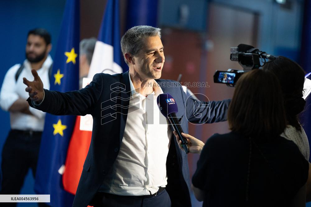 Press conference on a joint candidacy by left parties for the 2027 presidential election - Bagneux RL