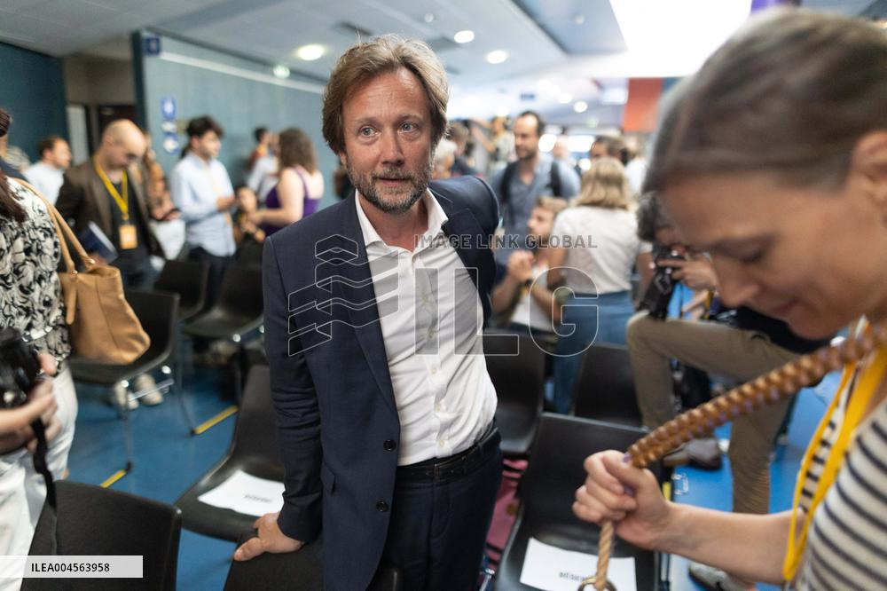 Press conference on a joint candidacy by left parties for the 2027 presidential election - Bagneux RL