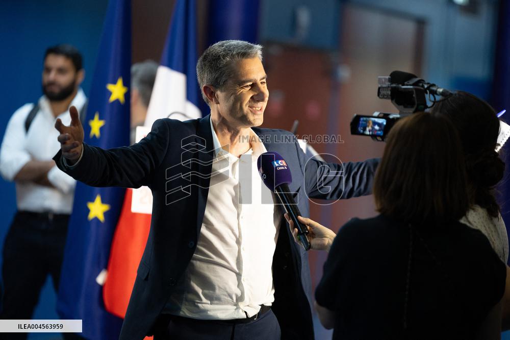 Press conference on a joint candidacy by left parties for the 2027 presidential election - Bagneux RL
