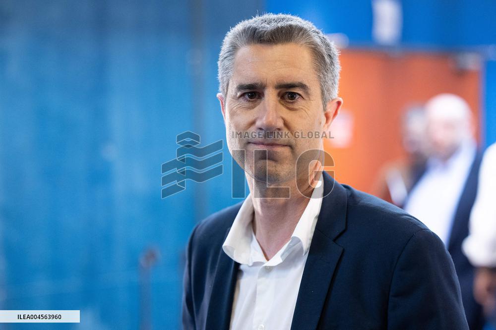 Press conference on a joint candidacy by left parties for the 2027 presidential election - Bagneux RL