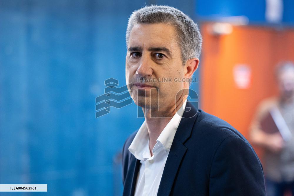 Press conference on a joint candidacy by left parties for the 2027 presidential election - Bagneux RL