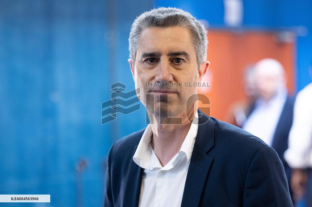 Press conference on a joint candidacy by left parties for the 2027 presidential election - Bagneux RL