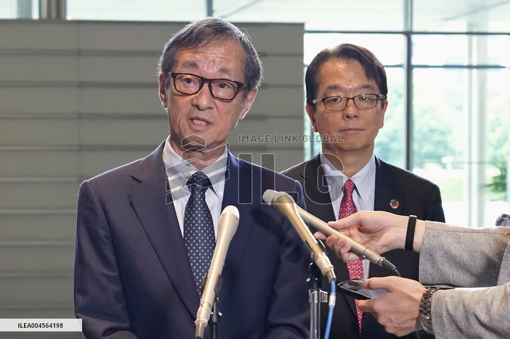 PM Ishiba meets Nippon Steel chairman