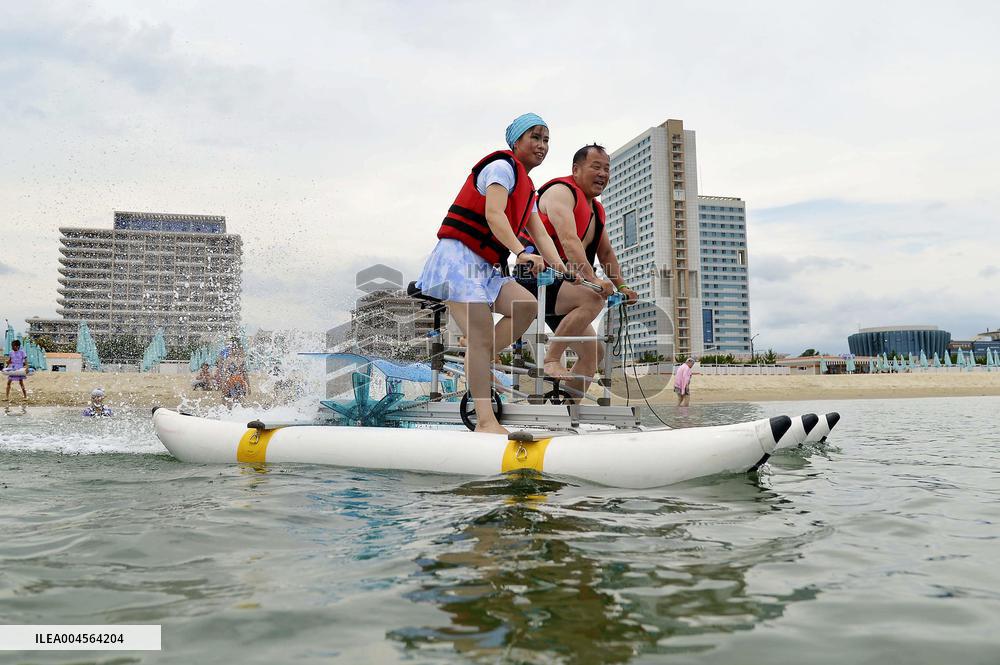 CORRECTED: New beachside resort in N. Korea