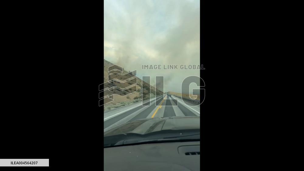 US: Apple Acres Wildfire Triggers Evacuations Near Chelan, Washington