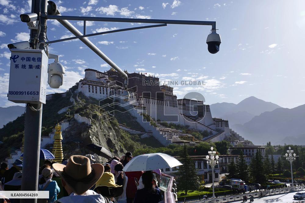 Lhasa in Tibet