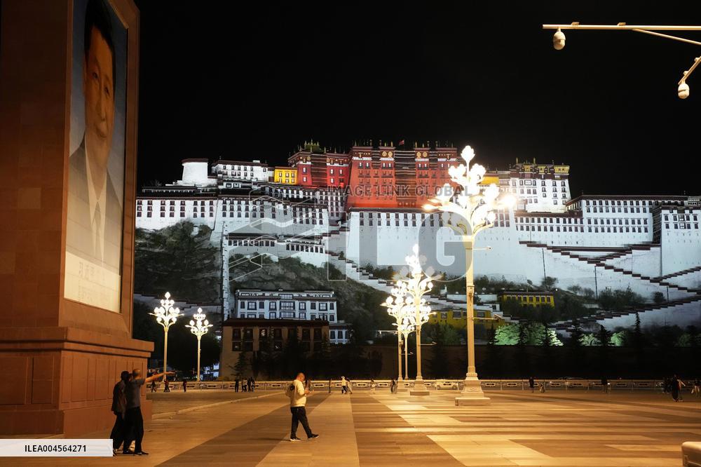Lhasa in Tibet