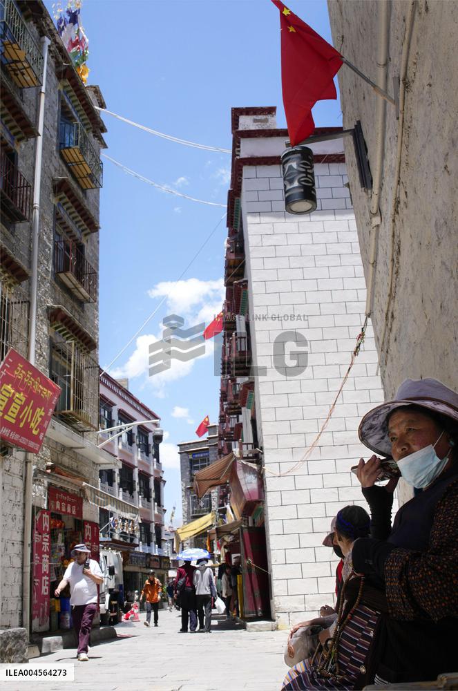 Lhasa in Tibet