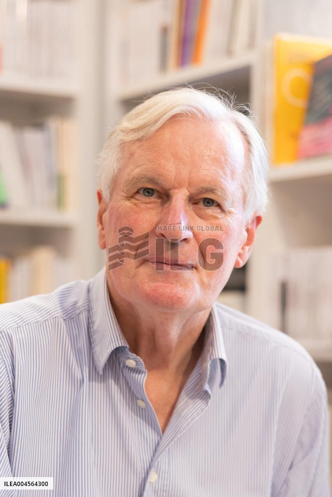 Michel Barnier Signed His Book - Nice