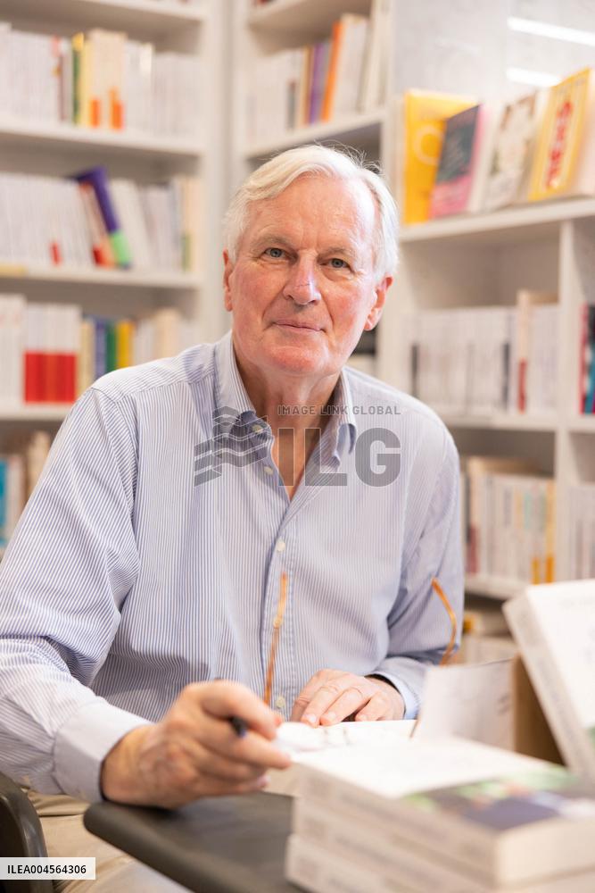 Michel Barnier Signed His Book - Nice
