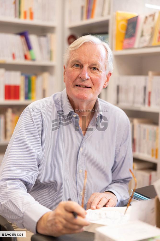 Michel Barnier Signed His Book - Nice