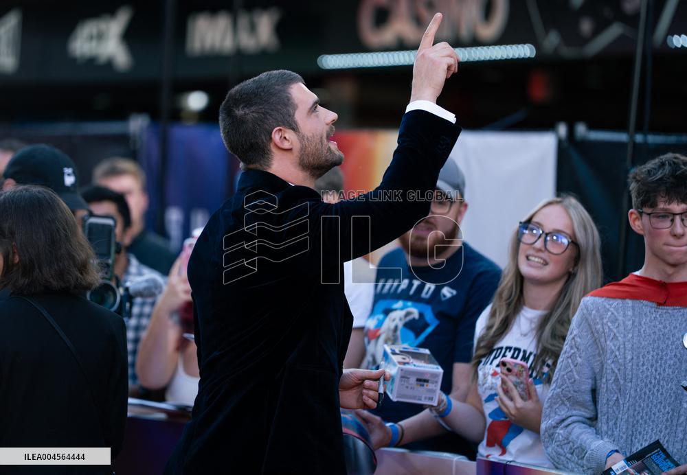 Superman Premiere - London