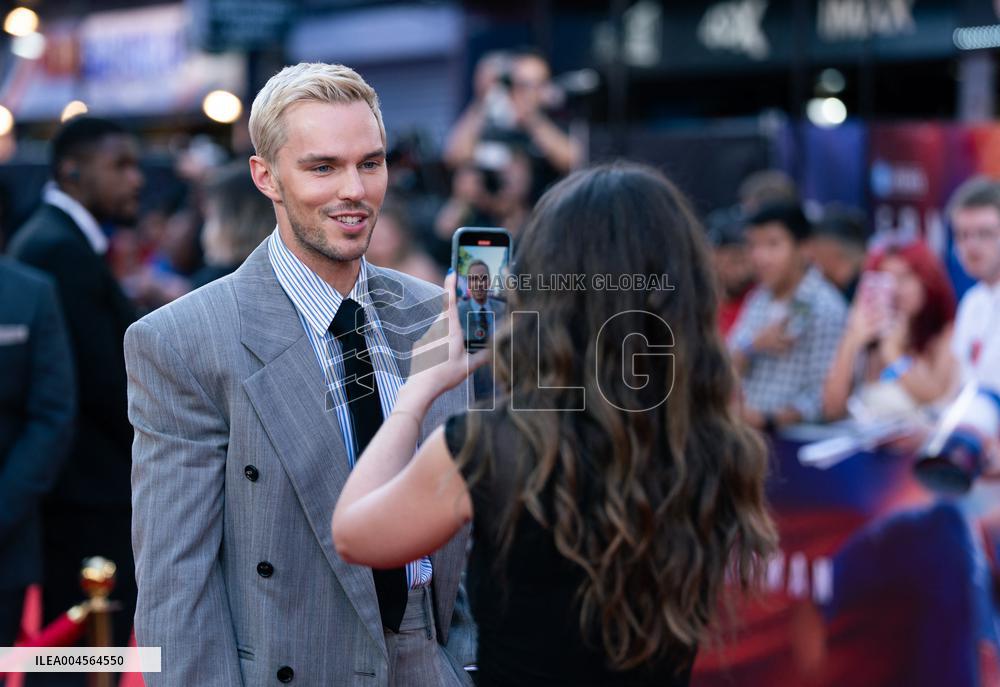Superman Premiere - London