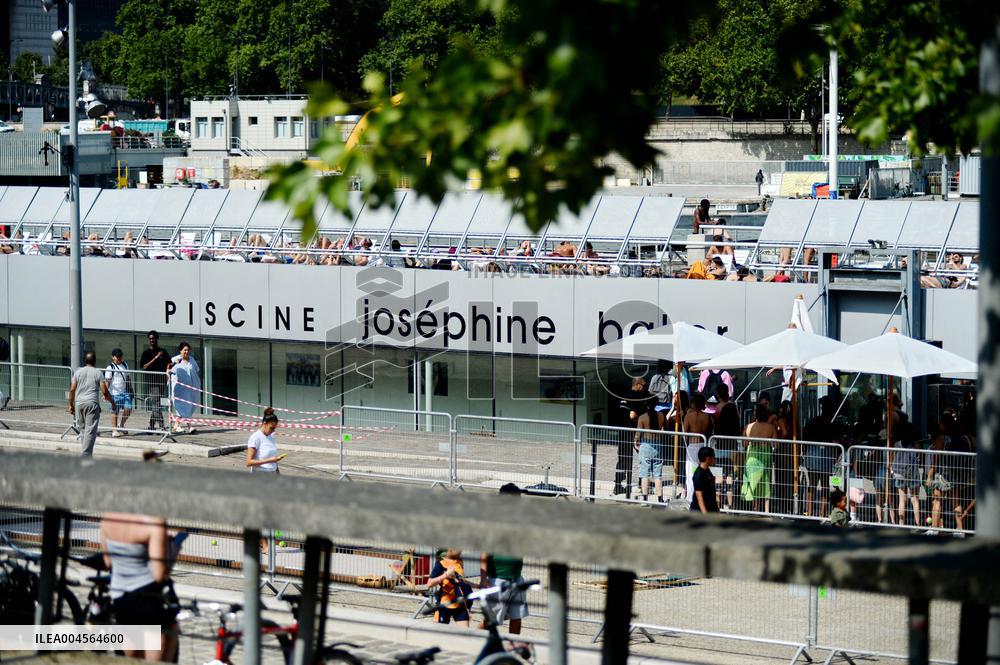 Illustrations of the Heatwave - Paris