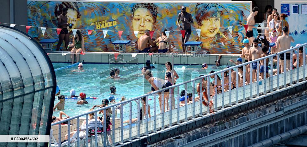 Illustrations of the Heatwave - Paris