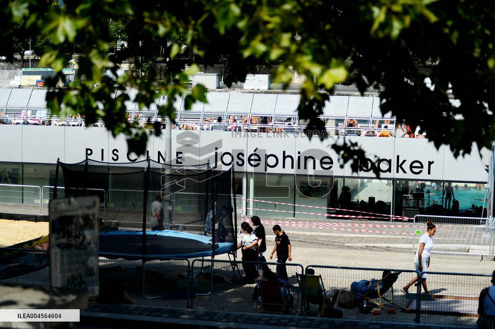 Illustrations of the Heatwave - Paris