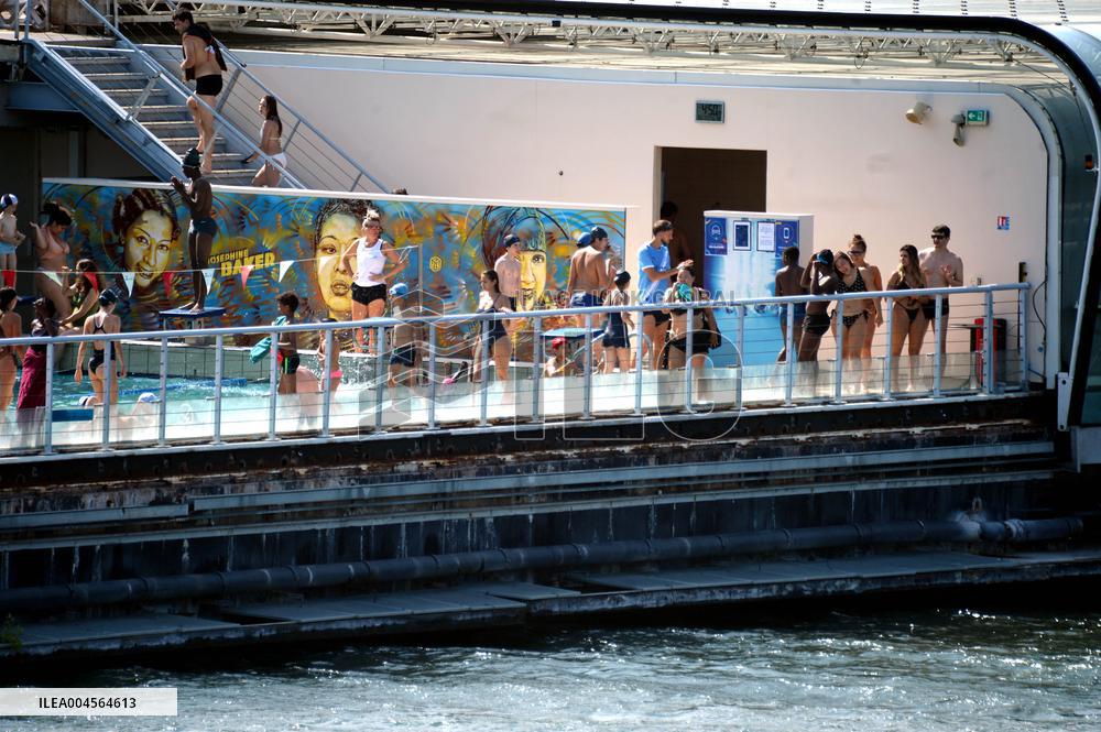 Illustrations of the Heatwave - Paris