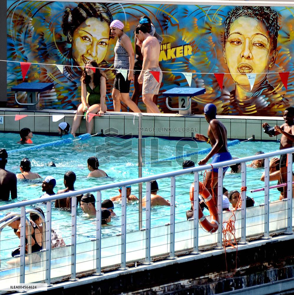 Illustrations of the Heatwave - Paris