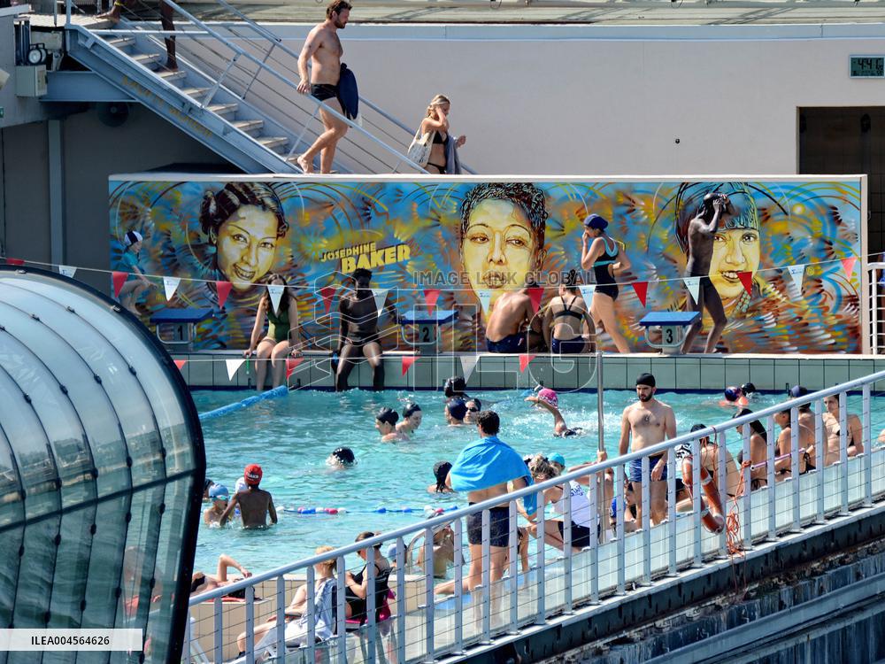 Illustrations of the Heatwave - Paris