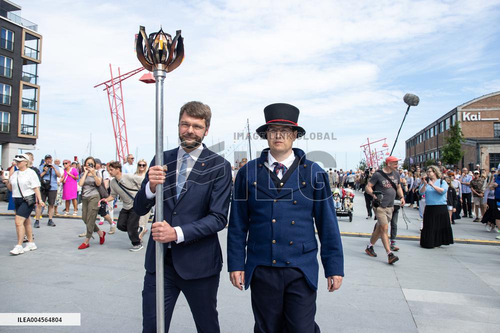 Estonian Song and Dance Festival flame
