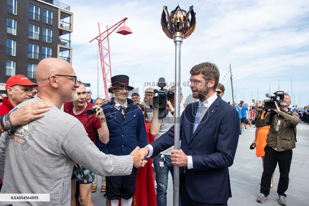 Estonian Song and Dance Festival flame