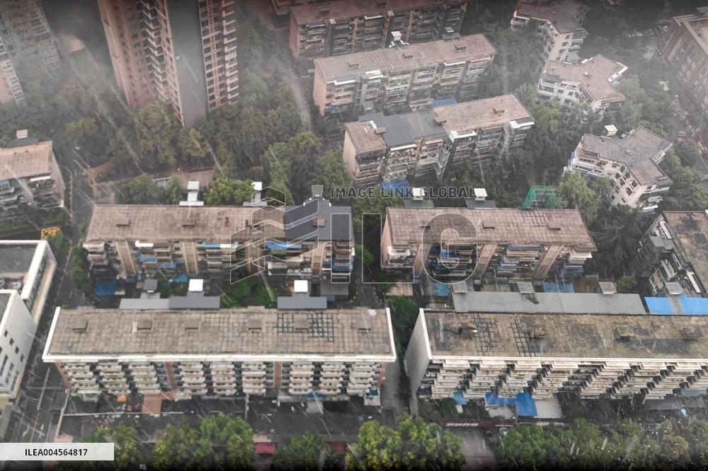 Rainstorm Yellow Alert in Chengdu