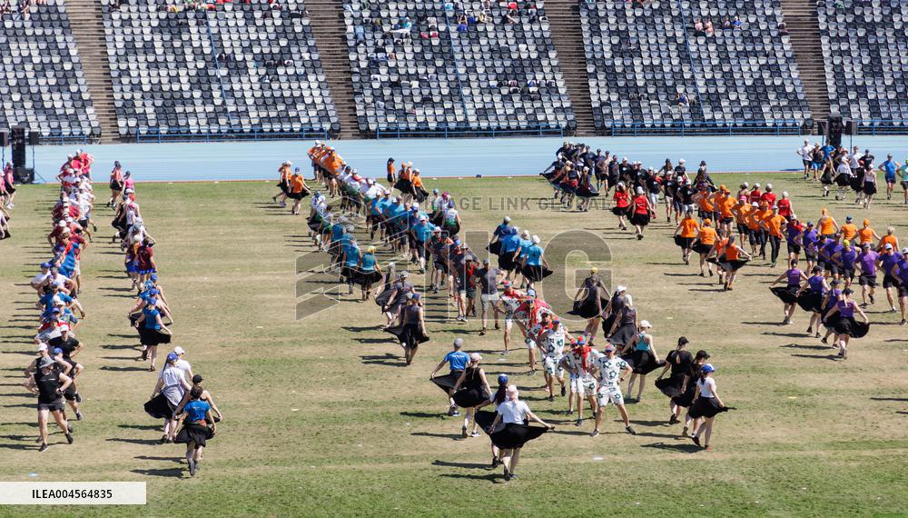 Estonian Song and Dance Festival preparations