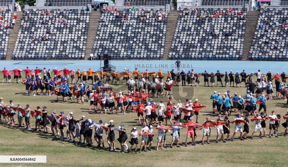 Estonian Song and Dance Festival preparations