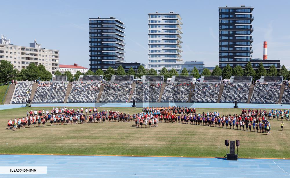 Estonian Song and Dance Festival preparations