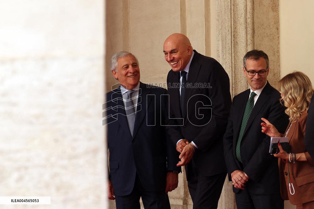 Meloni and Anwar Bin Ibrahim Meet in Rome - Italy