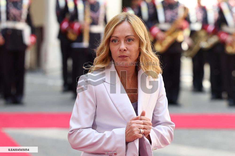 Meloni and Anwar Bin Ibrahim Meet in Rome - Italy