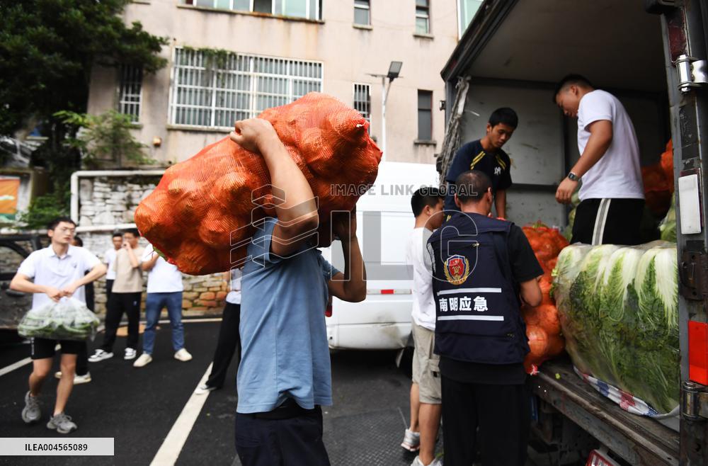 Flood Control Supplies To Rongjiang