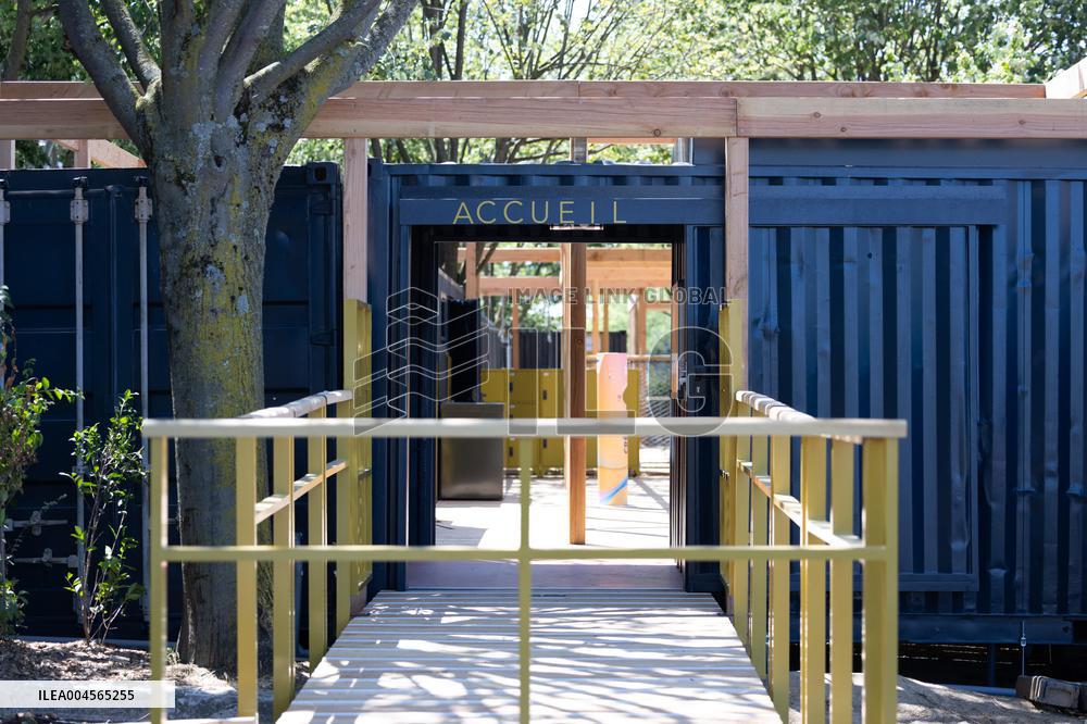 Construction of safe bathing area for swimming in the Seine - Paris RL