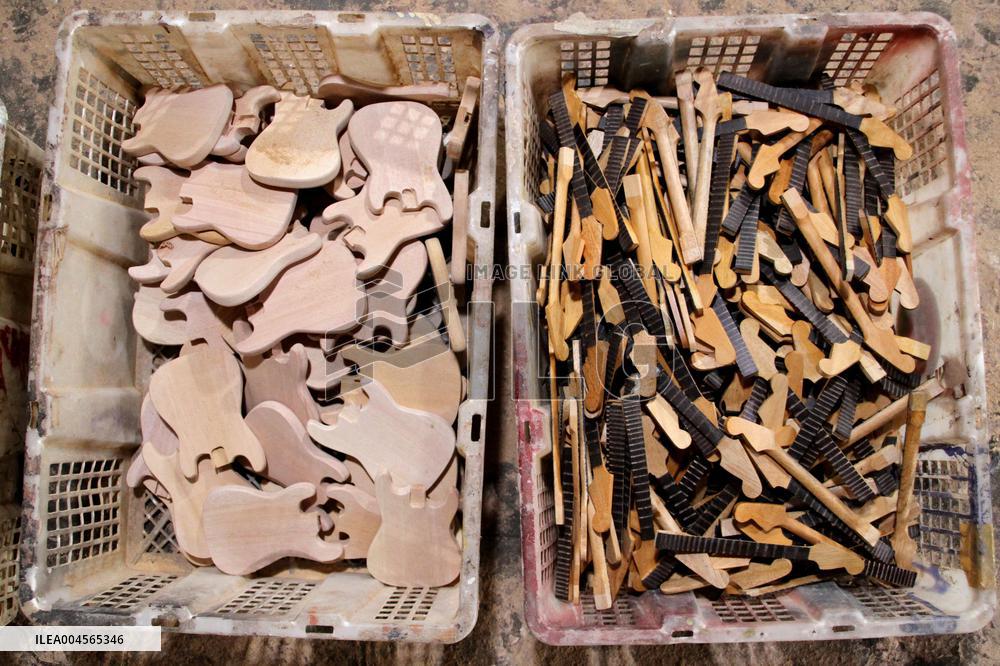 Miniature Guitars Making - Indonesia