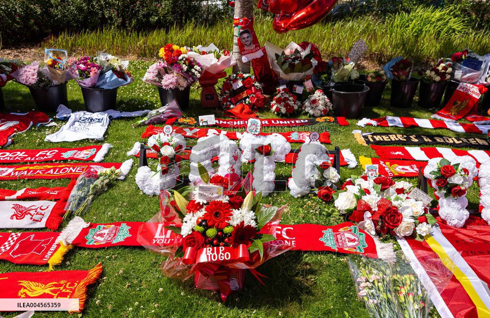 Diogo Jota Tributes - Liverpool