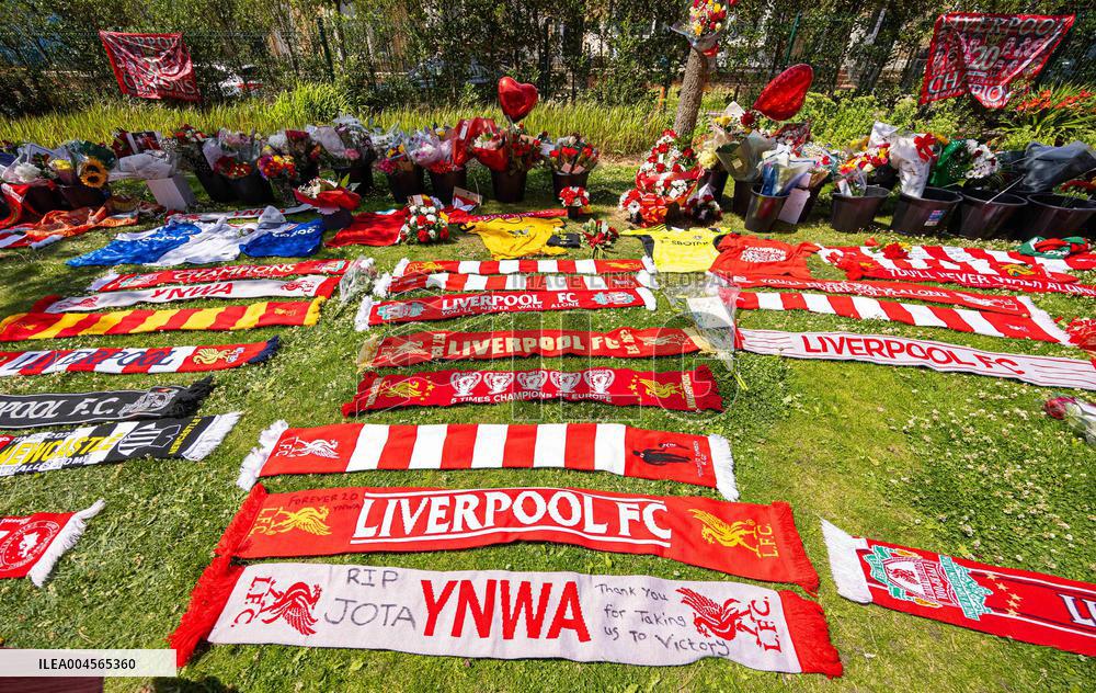 Diogo Jota Tributes - Liverpool
