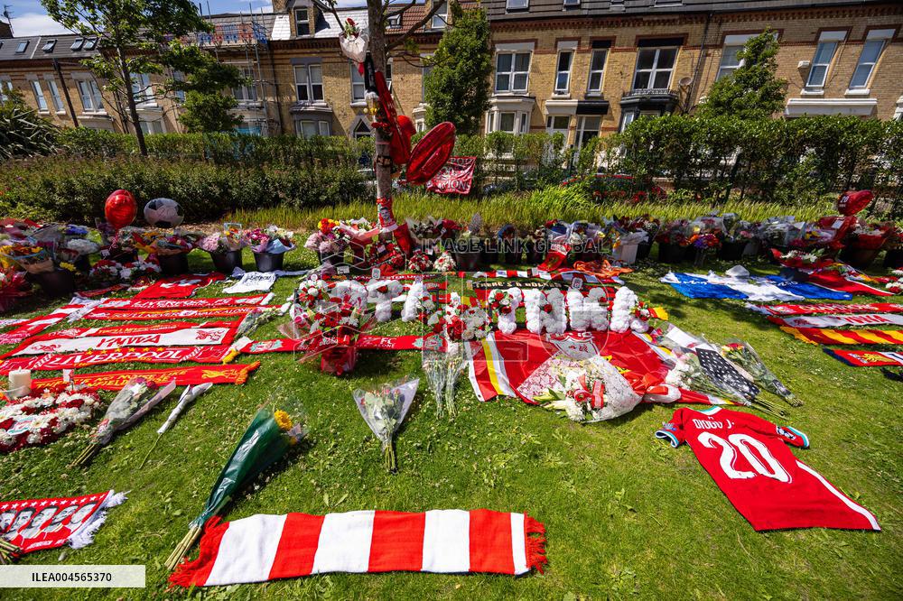 Diogo Jota Tributes - Liverpool