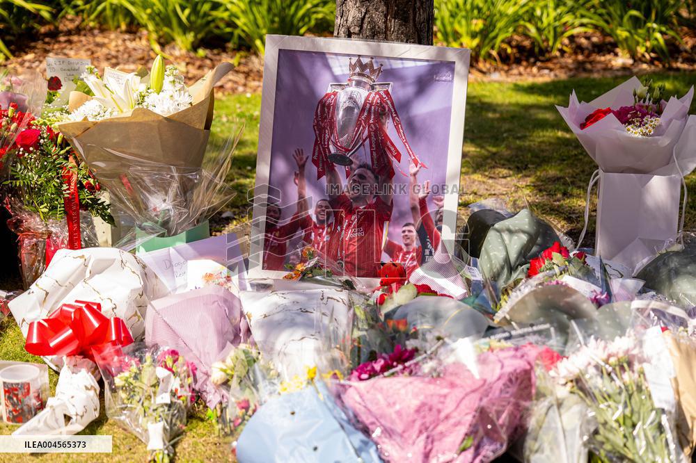 Diogo Jota Tributes - Liverpool