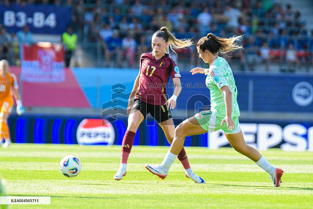 CALCIO - UEFA Campionato Europeo - UEFA Women's EURO 2025 - Belgium vs Italy