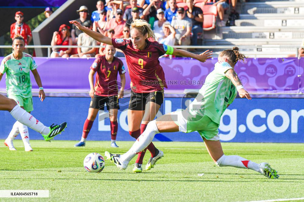 CALCIO - UEFA Campionato Europeo - UEFA Women's EURO 2025 - Belgium vs Italy