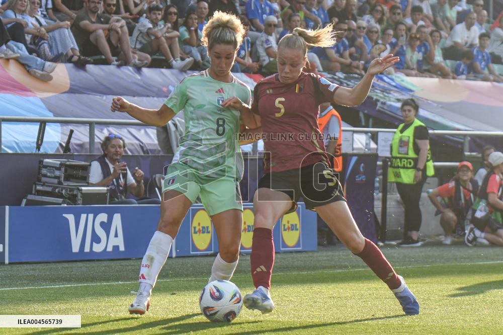 CALCIO - UEFA Campionato Europeo - UEFA Women's EURO 2025 - Belgium vs Italy