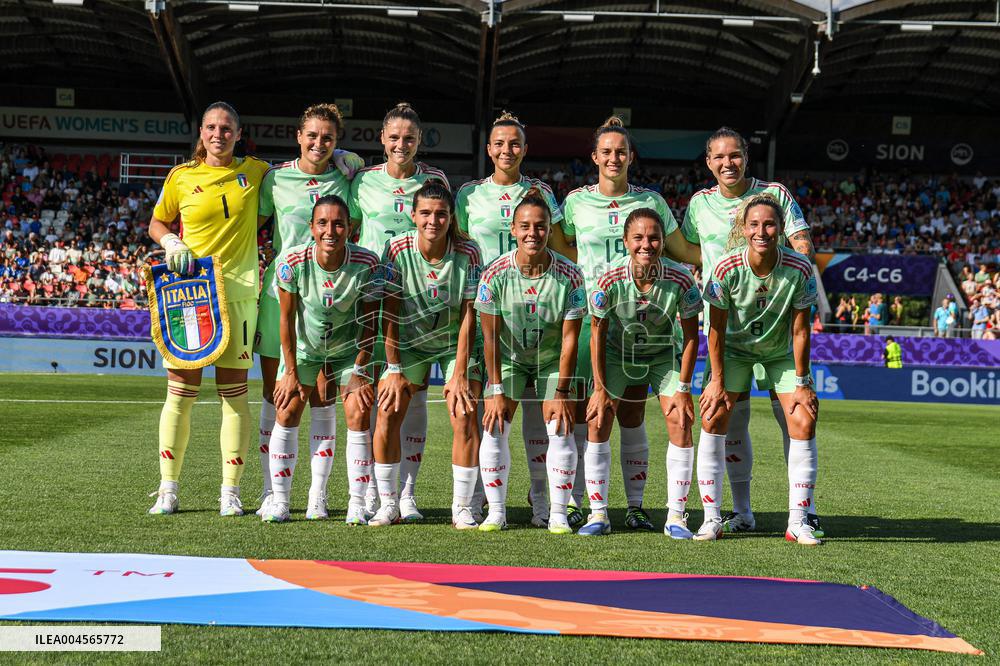 CALCIO - UEFA Campionato Europeo - UEFA Women's EURO 2025 - Belgium vs Italy
