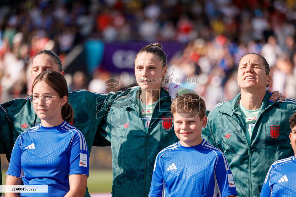 CALCIO - UEFA Campionato Europeo - UEFA Women's EURO 2025 - Belgium vs Italy