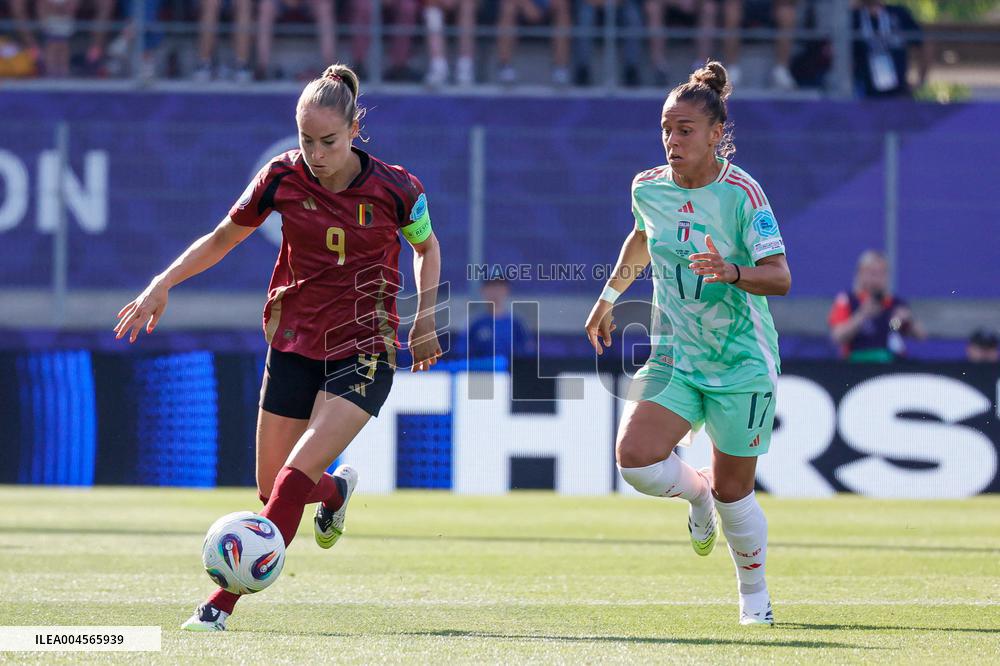 CALCIO - UEFA Campionato Europeo - UEFA Women's EURO 2025 - Belgium vs Italy