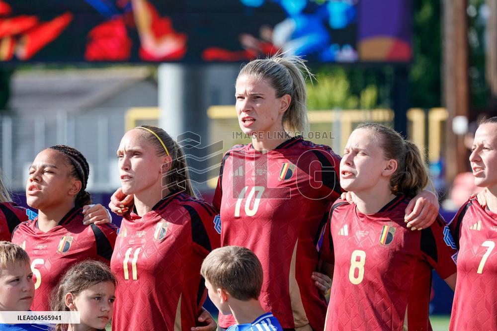 CALCIO - UEFA Campionato Europeo - UEFA Women's EURO 2025 - Belgium vs Italy