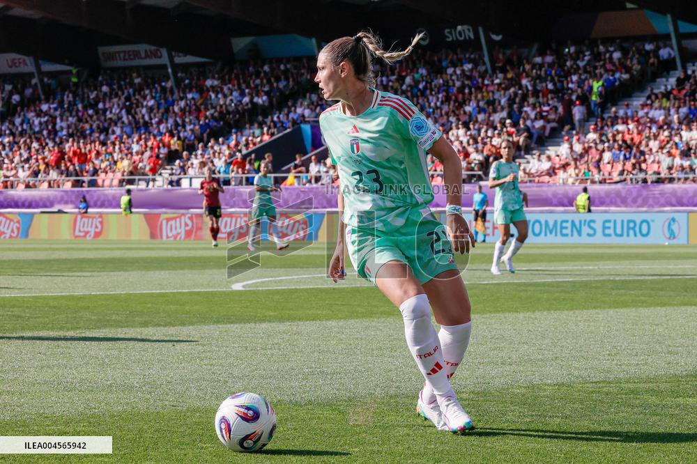 CALCIO - UEFA Campionato Europeo - UEFA Women's EURO 2025 - Belgium vs Italy
