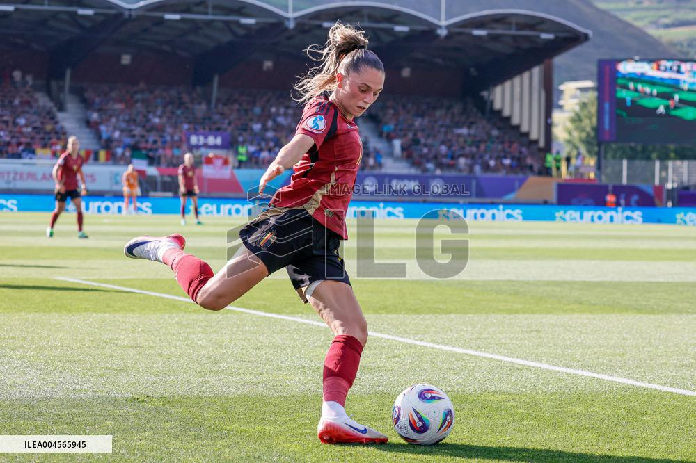 CALCIO - UEFA Campionato Europeo - UEFA Women's EURO 2025 - Belgium vs Italy