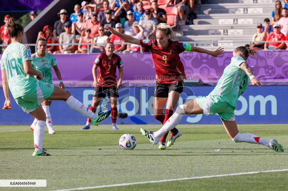 CALCIO - UEFA Campionato Europeo - UEFA Women's EURO 2025 - Belgium vs Italy