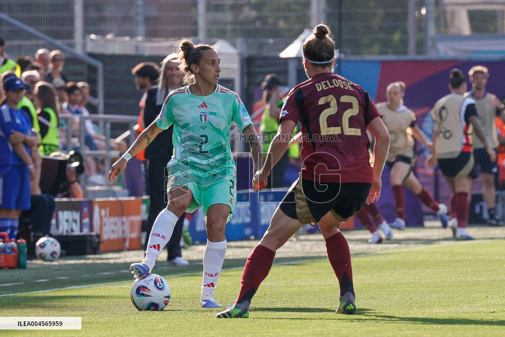 CALCIO - UEFA Campionato Europeo - UEFA Women's EURO 2025 - Belgium vs Italy